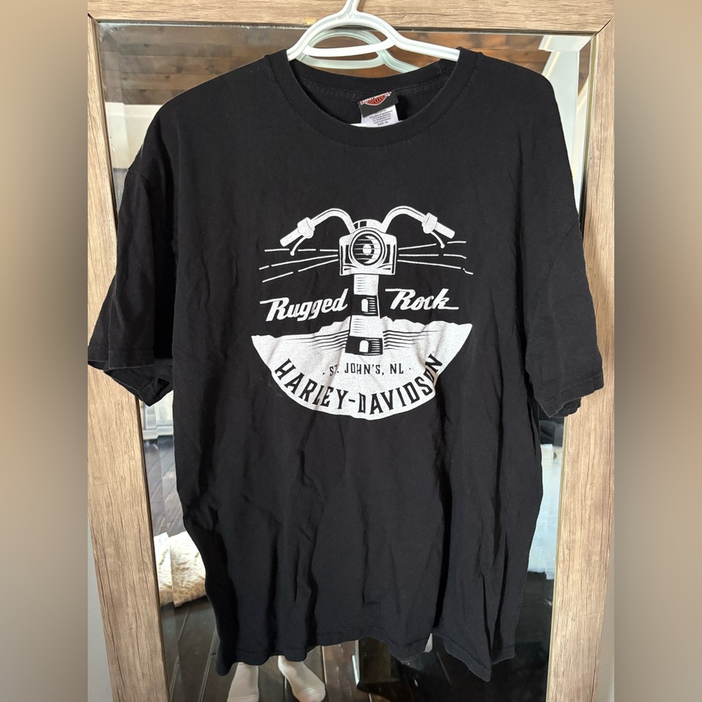 Harley-Davidson Black Rugged Rock Tee